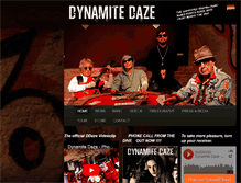 Tablet Screenshot of dynamitedaze.com